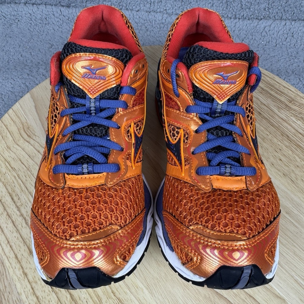 Mizuno Wave Creation 12 Womens Size 6.5 Orange Road Running Shoes Sneakers - Picture 3 of 12